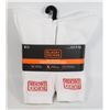 Image 1 : NEW 6 PACK MENS BLACK + DECKER WORK SOCKS