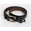 Image 1 : NEW SYNRGY MENS LEATHER BELT SIZE LARGE