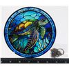 Image 1 : NEW 6" DIAMETER TURTLE THEME HANGING WINDOW