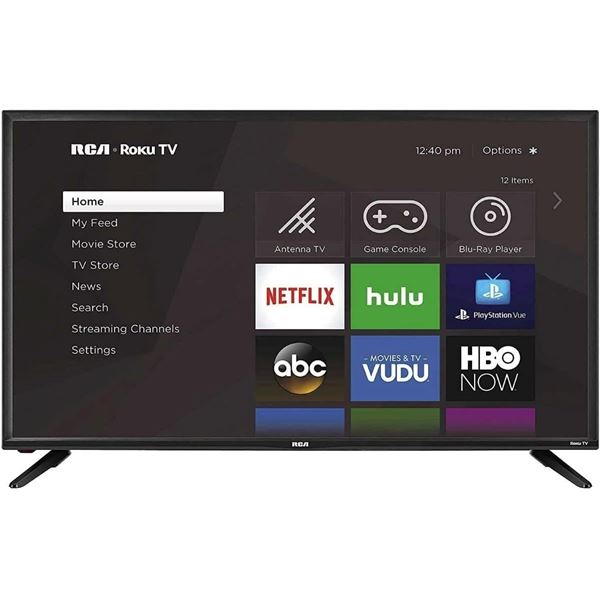 NEW RCA 40 INCH ROKU SMART LED TV # RTR4060-C-US