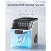 Image 2 : NEW ECOZY COUNTERTOP 44LB ICE MAKER