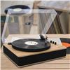 Image 2 : NEW LP&NO1 WIRELESS VINTAGE STYLE TURNTABLE WITH