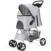 NEWLY ASSEMBLED WEDYVKO PET STROLLER,