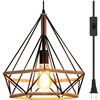 Image 1 : NEW OPEN BOX GANEED PLUG IN PENDANT LIGHT