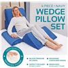 Image 2 : NEW 4PCS BODY WEDGE PILLOW SET