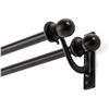 NEW KENNEY STUDIO 28-48 INCH DECORATIVE DOUBLE ROD