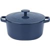 NEW CUISINART 5 QT ROUND CAST IRON