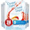 NEW CASE OF 28 BOXES OF CRYSTAL LIGHT STRAWBERY