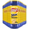 NEW CASE OF 17 LAYS STAX ORIGINAL FLAVOUR CHIPS