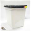 Image 1 : NEW MEDIUM SIZE DRY STORAGE BIN - PET FOOD, FLOUR,