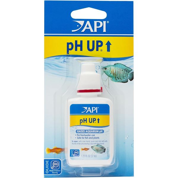 2 NEW BOTTLES OF API PH UP - RAISES AQUARIUM PH