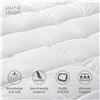 Image 2 : NEW REPACK PUREDOWN LUXURY KING SIZE GOOSE FEATHER