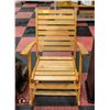 Image 1 : FOLDING WOODEN ROCKING CHAIR