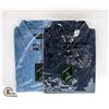 NEW WESTLINE SHIRTS 1DENIM/1NAVY SIZE 2XL