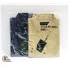 NEW WESTLINE SHIRTS 1NAVY/1TAN SIZE L