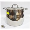 Image 1 : LARGE STAINLESS STEEL 16 LITER POT WITH LID