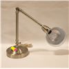 J HUNT AND CO. BRUSHED NICKEL DESK LAMP