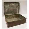 Image 2 : ANTIQUE METAL STORAGE BOX