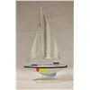 Image 1 : ESTATE LARGE VINTAGE SAILBOAT-ESTATE