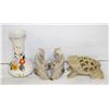Image 1 : 3 HANDMADE ESTATE DECOR PIECES