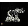 Image 1 : 24% LEAD CRYSTAL ELEPHANT FIGURINE,
