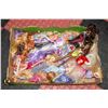 Image 1 : FLAT OF BARBIE DOLLS, DEN DOLLS, LOL