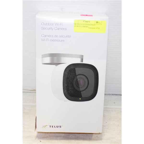NEW TELUS OUTDOOR WI-FI SECURITY CAMERA