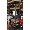 Image 1 : BLACK 5 TIER GARAGE SHELVING H-71.5" W-17.5" L-36"