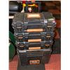 Image 1 : RIDGID LOT OF 4 TOOLBOXES STACKABLE