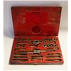 Image 1 : VINTAGE TAP & DIE SET IN WOODEN BOX