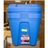 BUNDLE OF 4 BLUE TUFF STORE 74 LITER STORAGE