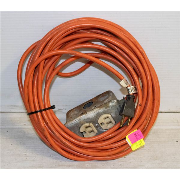 30FT EXTENSION CORD WITH PLUG BOX