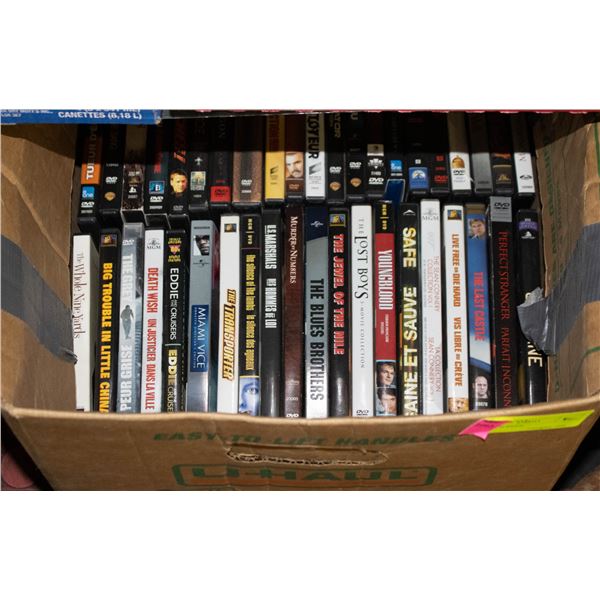 BOX OF 41 DVD'S