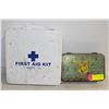 Image 1 : VINTAGE SET OF 2 LVL 2 FIRST AID KITS