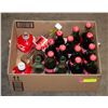 Image 1 : 19 COLLECTABLE COKE BOTTLES **SHIPPING NOT