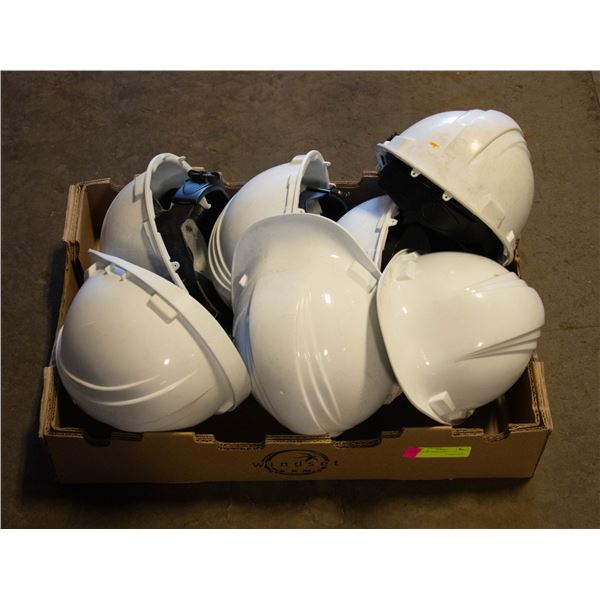 BOX OF 7 HARD HATS