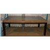 Image 1 : STONE TOP KITCHEN TABLE - UNCLAIMED