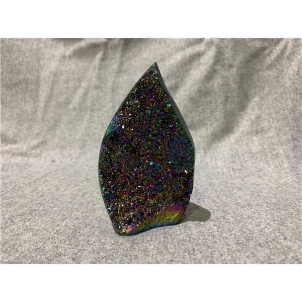 4" AMETHYST TITANIUM AURA FLAME RETAIL $1,100