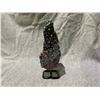 Image 1 : 8" AMETHYST TITANIUM AURA ON METAL STAND RETAIL $2,200