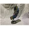 Image 3 : 8" AMETHYST TITANIUM AURA ON METAL STAND RETAIL $2,200