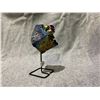 Image 3 : 5" AMETHYST TITANIUM AURA ON STAND RETAIL $750