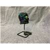 Image 2 : 4" AMETHYST TITANIUM AURA ON METAL STAND RETAIL $250