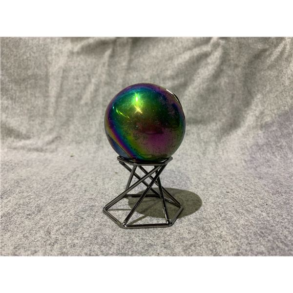 AMETHYST TITANIUM AURA SPHERE RETAIL $1,100