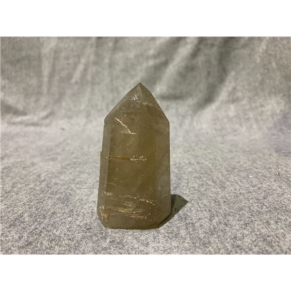 NATURAL CITRINE AURA WITH INCLUSION RETAIL $800