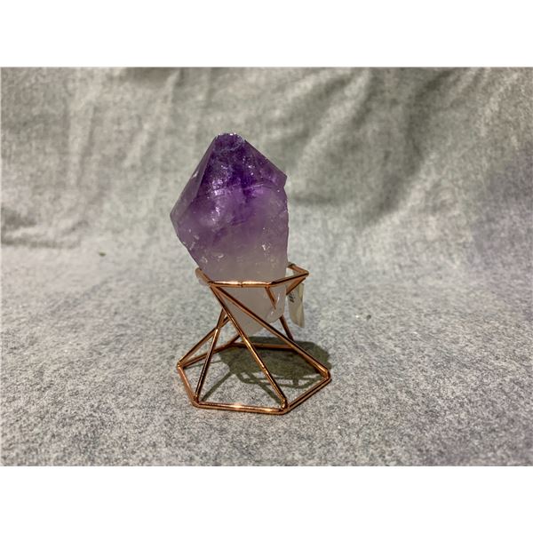 ROUGH AMETHYST POINT WITH INCLUSION RETAIL $600