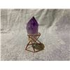 Image 2 : ROUGH AMETHYST POINT WITH INCLUSION RETAIL $600