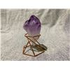 Image 3 : ROUGH DOUBLE AMETHYST WITH AURA RETAIL $600