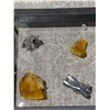Image 2 : STIBNITE AND ORANGE CALCITE SPECIMEN RETAIL $400