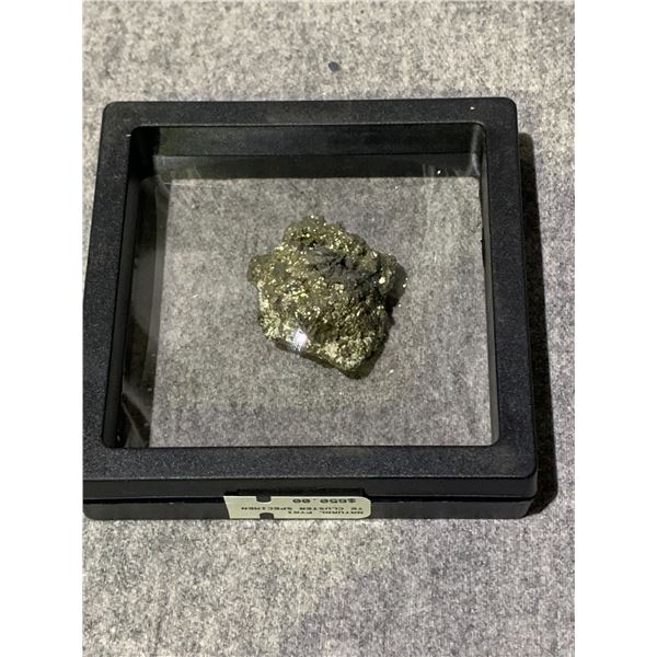 NATURAL PYRITE CLUSTER SPECIMEN RETAIL $650