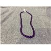 Image 2 : 6MM AMETHYST NECKLACE RETAIL $389